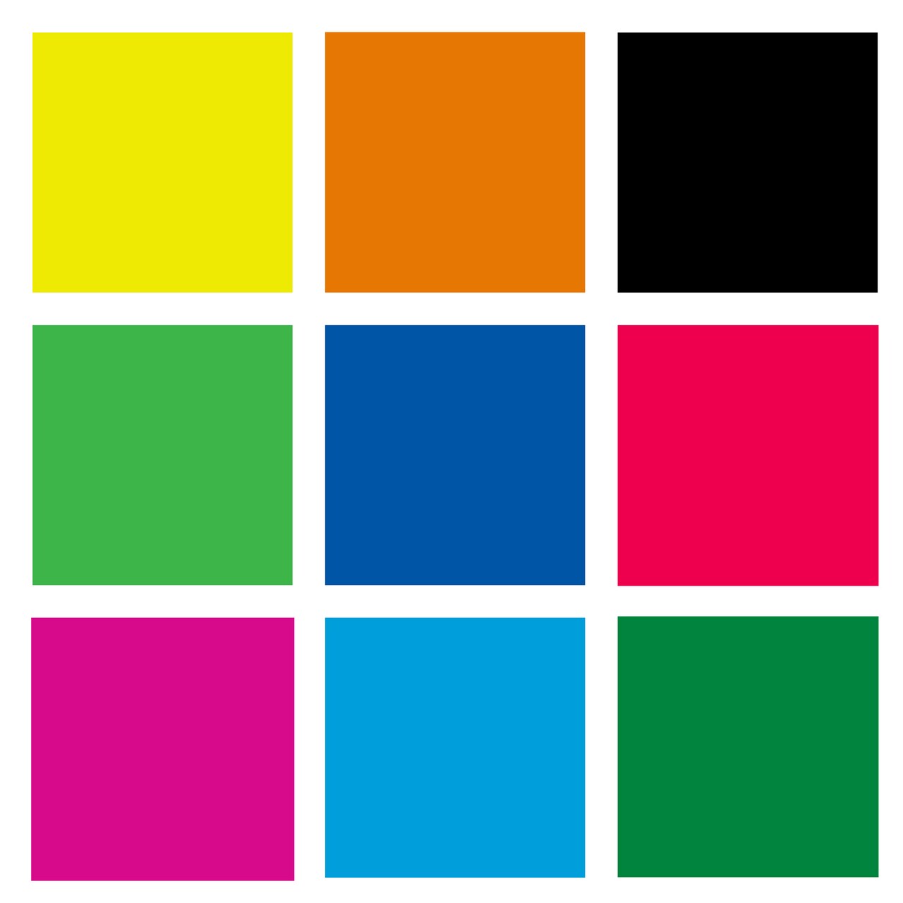 Set of 9 Powder Batik Dyes for Pysanky Easter Eggs Decorating